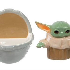 The child salt and pepper shakers NEW in box